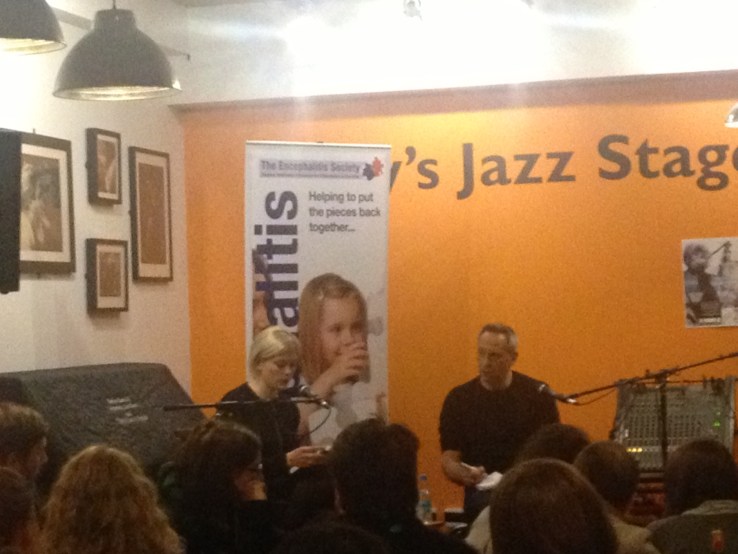 Susannah reading from Brain on Fire