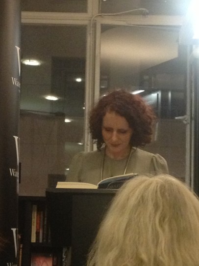 Maggie couldn't help but laugh with the audience at the subtle humour in her novel