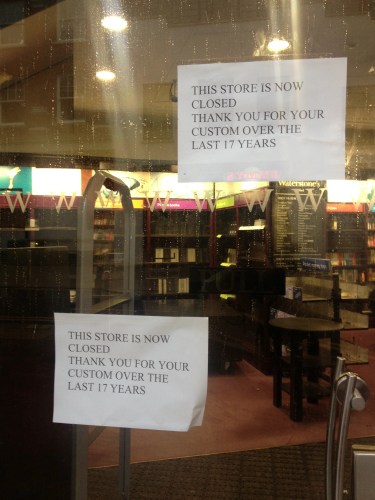 I nearly cried in the high street!